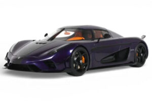 Koenigsegg Regera Purple GT Spirit 1:18 GT973 Resin - image 2 of 2