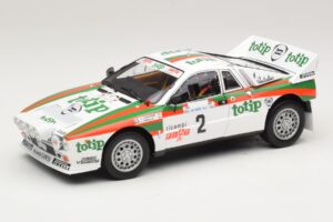 Lancia 037 #2 A. Bettega / M. Perissinot Rally San Marino 1984 Kyosho 1:18 Lancia 037 #2 A. Bettega / M. Perissinot Rally San Marino 1984 Kyosho 1:18 08306F Diecast