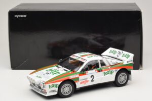 Lancia 037 #2 A. Bettega / M. Perissinot Rally San Marino 1984 Kyosho 1:18 08306F Diecast - image 8 of 8