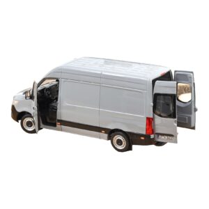 Mercedes Sprinter Grey Norev 1:18 183042 Diecast - image 3 of 6