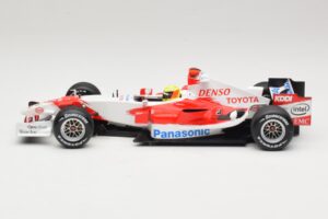 Panasonic Toyota Racing TF106 #12 R. Schumacher Presentation 2006 Minichamps 1:18 AM59553G Diecast - image 3 of 6