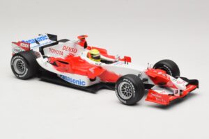Panasonic Toyota Racing TF106 #12 R. Schumacher Presentation 2006 Minichamps 1:18 AM59553G Diecast - image 4 of 6