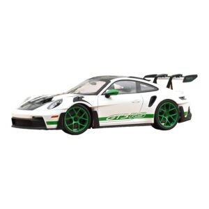 Porsche 911 992 GT3 RS Tribute to Carrera RS White Python Green Norev 1:12 Porsche 911 992 GT3 RS Tribute to Carrera RS White Python Green Norev 1:12 127535 Diecast