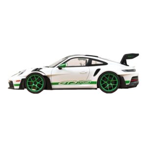 Porsche 911 992 GT3 RS Tribute to Carrera RS White Python Green Norev 1:12 127535 Diecast - image 3 of 4