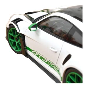 Porsche 911 992 GT3 RS Tribute to Carrera RS White Python Green Norev 1:12 127535 Diecast - image 4 of 4