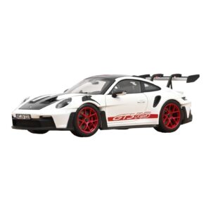 Porsche 911 992 GT3 RS Weissach Package White Pyro Red Norev 1:18 Porsche 911 992 GT3 RS Weissach Package White Pyro Red Norev 1:18 187373 Diecast