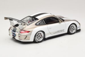 Porsche 911 997 GT3 Cup White With Stripes 2008 Minichamps 1:18 WAP0210130C Diecast - image 3 of 8