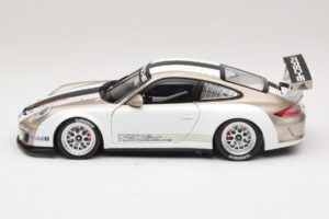 Porsche 911 997 GT3 Cup White With Stripes 2008 Minichamps 1:18 WAP0210130C Diecast - image 4 of 8