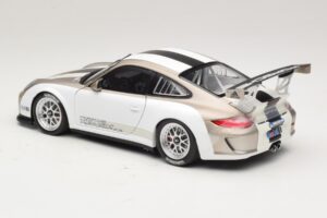 Porsche 911 997 GT3 Cup White With Stripes 2008 Minichamps 1:18 WAP0210130C Diecast - image 7 of 8