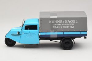 Tempo Hanseat Pickup Kühne & Nagel Frankfurt Minichamps 1:18 180099022 Diecast - image 3 of 6
