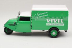 Tempo Hanseat Van Vivil Green Minichamps 1:18 150099043 Diecast - image 3 of 6