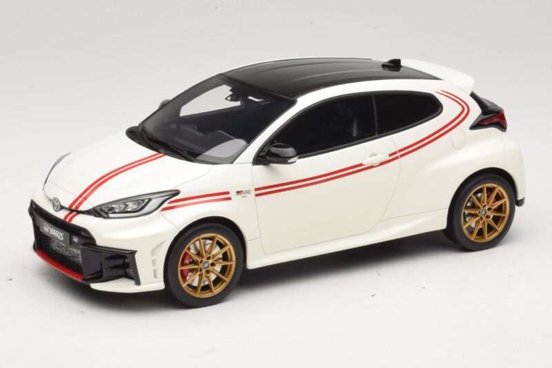 Toyota GR Yaris TGR Italy Limited Edition Pure White Otto 1:18 OT1183 Resin