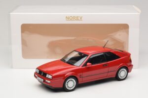 Volkswagen Corrado G60 Tornado Red Limited Edition Norev 1:18 188661 Diecast - image 8 of 8