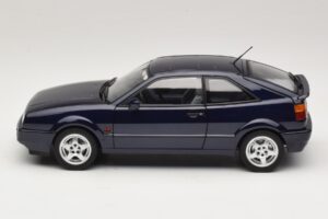 Volkswagen Corrado VR6 Aqua Blue Metallic Limited Edition Norev 1:18 188660 Diecast - image 4 of 8