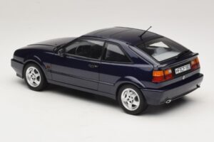 Volkswagen Corrado VR6 Aqua Blue Metallic Limited Edition Norev 1:18 188660 Diecast - image 7 of 8