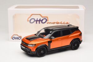 Dacia Duster Mk3 Redust Sport 4x2 Hybrid Metallic Orange Otto 1:18 OT1316 Resin - image 6 of 6