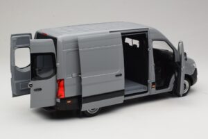 Mercedes Sprinter Grey Norev 1:18 183042 Diecast - image 2 of 8