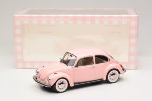 Volkswagen 1303 Pastel Pink New Baby Gift Norev 1:18 188677 Diecast - image 6 of 6