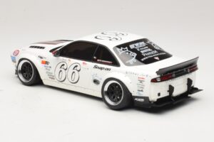 Nissan Silvia S14 Rocket Bunny Boss White Otto 1:18 OT1240 Resin - image 5 of 6