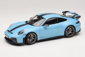 Porsche 911 992.2 GT3 Weissach Package Gulf Blue Norev 1:18 187000 Diecast