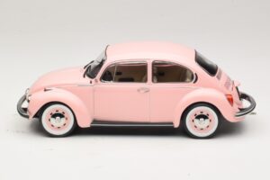 Volkswagen 1303 Pastel Pink New Baby Gift Norev 1:18 188677 Diecast - image 3 of 6