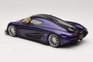 Koenigsegg Regera Purple GT Spirit 1:18 GT973 Resin - image 5 of 6