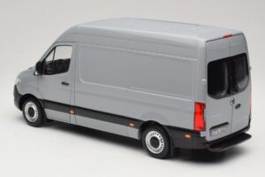 Mercedes Sprinter Grey Norev 1:18 183042 Diecast - image 7 of 8