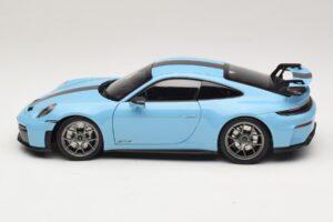 Porsche 911 992.2 GT3 Weissach Package Gulf Blue Norev 1:18 187000 Diecast - image 4 of 8