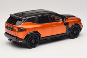 Dacia Duster Mk3 Redust Sport 4x2 Hybrid Metallic Orange Otto 1:18 OT1316 Resin - image 2 of 6