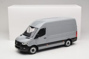 Mercedes Sprinter Grey Norev 1:18 183042 Diecast - image 8 of 8