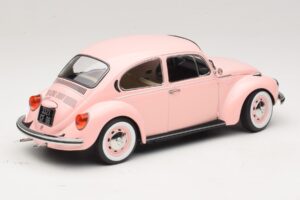 Volkswagen 1303 Pastel Pink New Baby Gift Norev 1:18 188677 Diecast - image 2 of 6