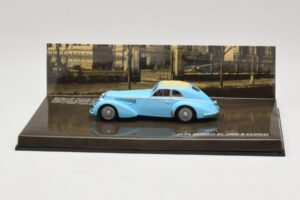 Alfa Romeo 8C 2900B Lungo Light Blue Minichamps 1:43 436120420 Diecast