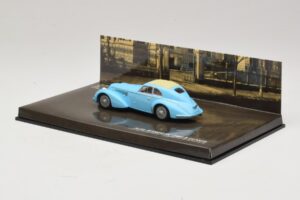 Alfa Romeo 8C 2900B Lungo Light Blue Minichamps 1:43 436120420 Diecast - image 3 of 5