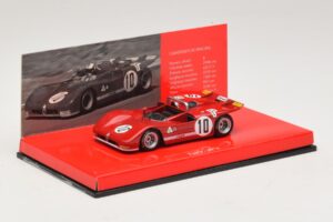 Alfa Romeo T33/3 #10 R. Stommelen / N. Galli ADAC 1000km Nurburgring 1971 Minichamps 1:43 436711210 Diecast - image 2 of 5