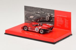 Alfa Romeo T33/3 #10 R. Stommelen / N. Galli ADAC 1000km Nurburgring 1971 Minichamps 1:43 436711210 Diecast - image 3 of 5