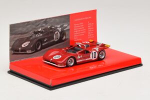 Alfa Romeo T33/3 #10 R. Stommelen / N. Galli ADAC 1000km Nurburgring 1971 No Outside Box Minichamps 1:43 436711210-R1 Diecast - image 2 of 4