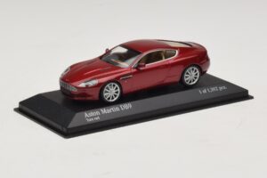 Aston Martin DB9 Red Metallic Minichamps 1:43 400137340 Diecast - image 2 of 4