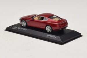 Aston Martin DB9 Red Metallic Minichamps 1:43 400137340 Diecast - image 3 of 4