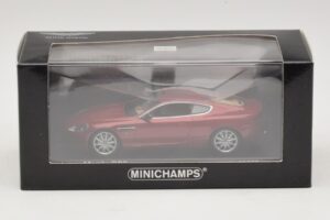Aston Martin DB9 Red Metallic Minichamps 1:43 400137340 Diecast - image 4 of 4