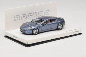 Aston Martin Rapide Blue Metallic Minichamps 1:43 437137903 Diecast - image 2 of 5