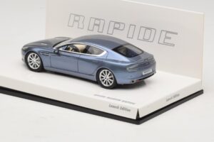 Aston Martin Rapide Blue Metallic Minichamps 1:43 437137903 Diecast - image 3 of 5