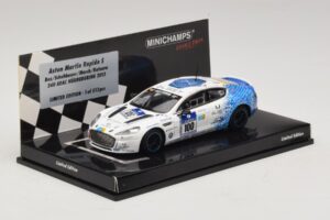Aston Martin Rapide S #100 Bez / Schubauer 24 Hours of Nurburgring 2013 Minichamps 1:43 437131300 Diecast - image 2 of 5