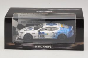 Aston Martin Rapide S #100 Bez / Schubauer 24 Hours of Nurburgring 2013 Minichamps 1:43 437131300 Diecast - image 5 of 5