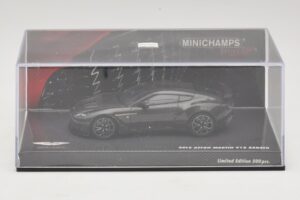 Aston Martin V12 Zagato Scintilla Silver Minichamps 1:43 437137221 Diecast - image 4 of 5