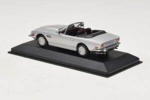 Aston Martin V8 Volante Silver Minichamps 1:43 400137601 Diecast - image 3 of 4
