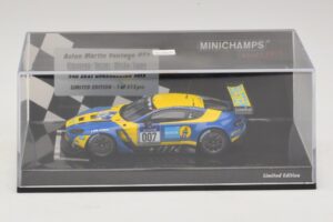 Aston Martin Vantage GT3 #007 A. Simonsen / Turner 24 Hours of Nurburgring 2013 Minichamps 1:43 437131307 Diecast - image 4 of 5