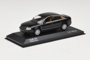 Audi A6 C5 Black Minichamps 1:43 430010200 Diecast - image 2 of 4
