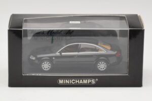Audi A6 C5 Black Minichamps 1:43 430010200 Diecast - image 4 of 4