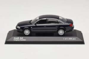 Audi A6 C5 Blue Metallic Minichamps 1:43 430010201 Diecast