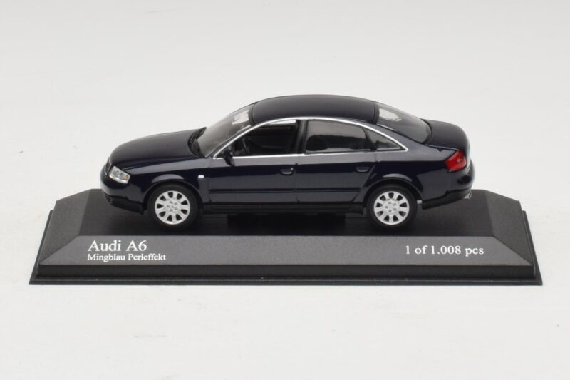 Audi A6 C5 Blue Metallic Minichamps 1:43 Audi A6 C5 Blue Metallic Minichamps 1:43 430010201 Diecast